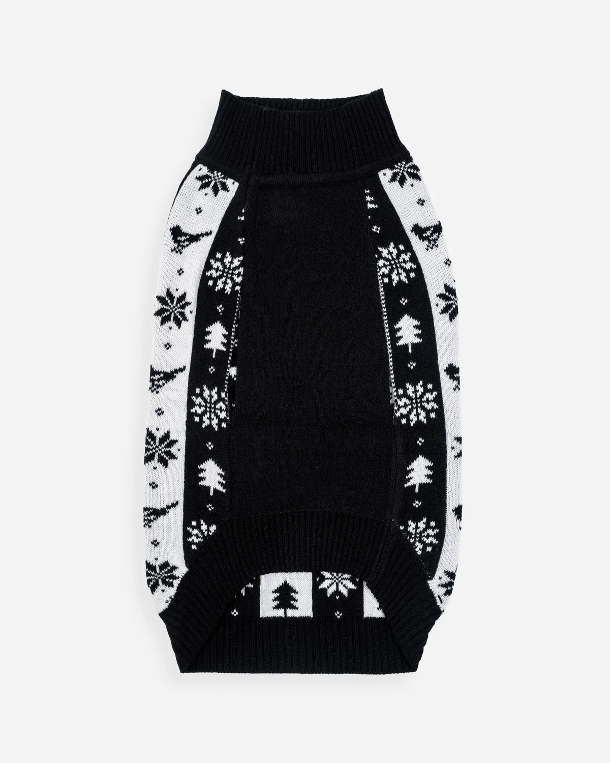 Newcastle United Dogs Black & White Christmas Jumper