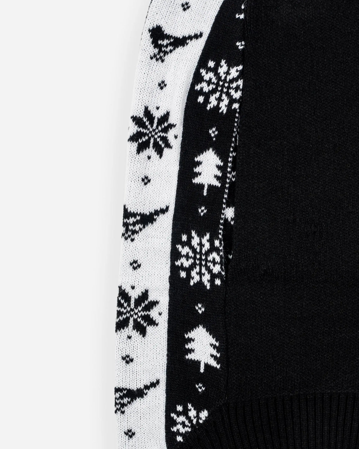 Newcastle United Dogs Black & White Christmas Jumper