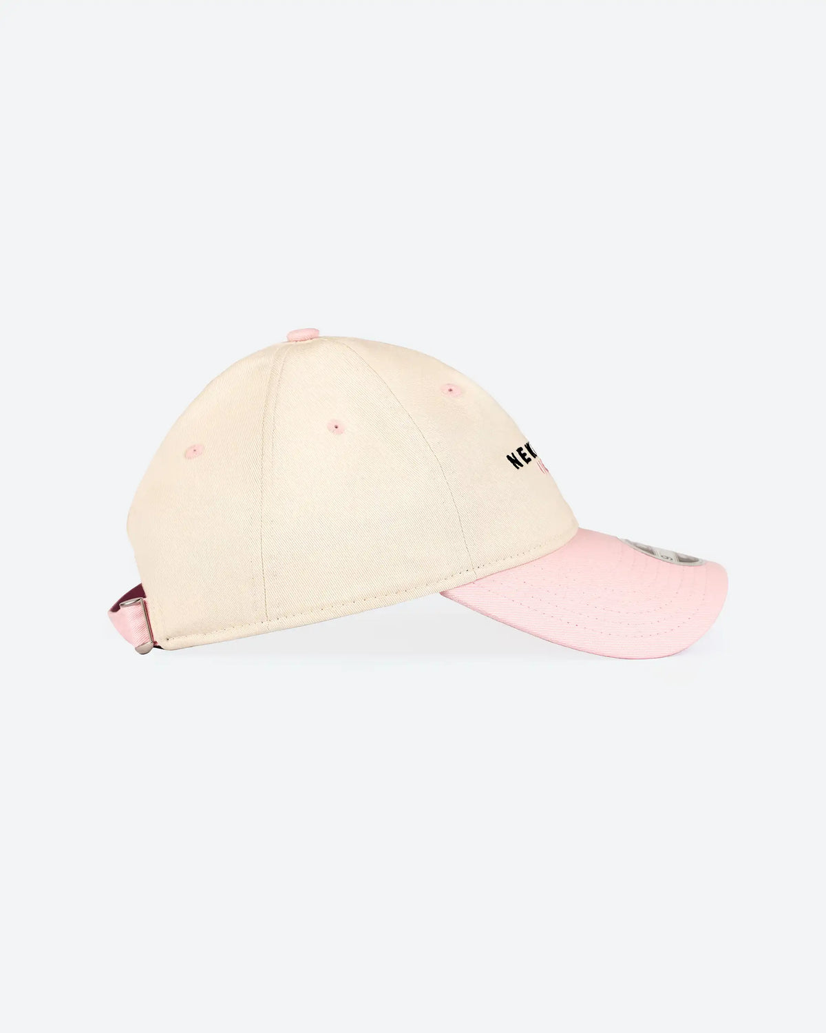 Newcastle United New Era Women's Light Beige & Pink 9TWENTY Adjustable Cap