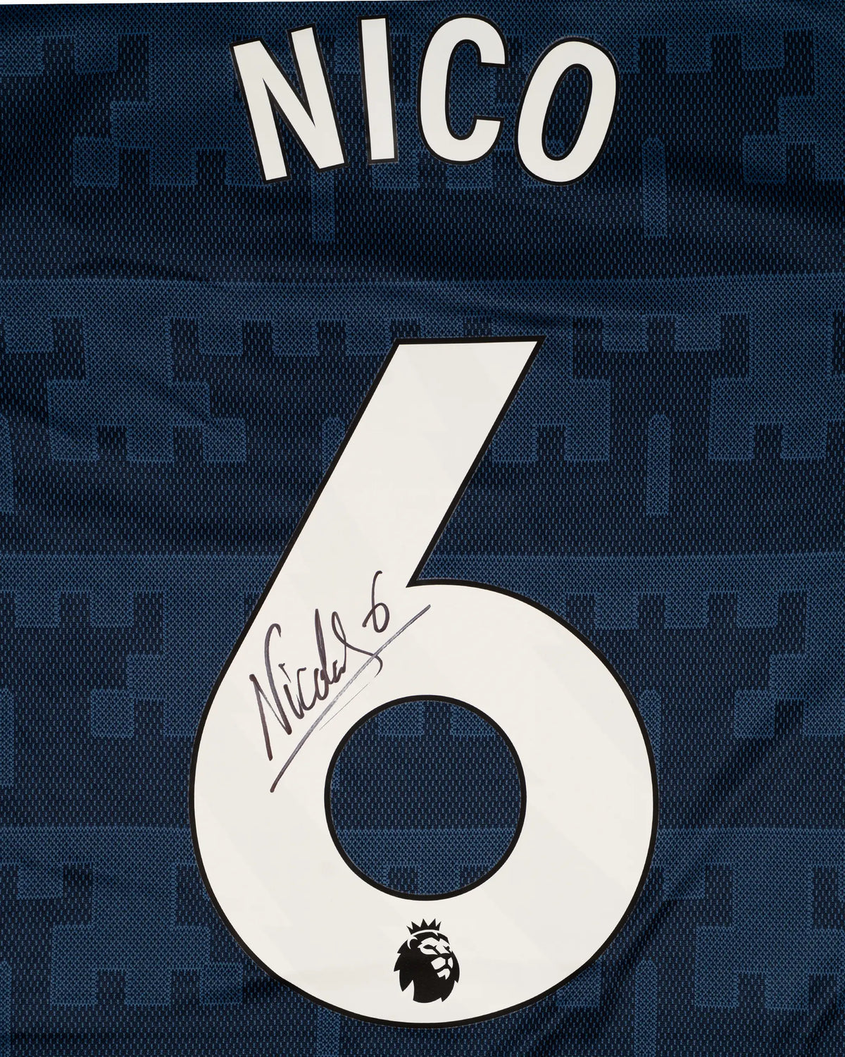 Newcastle United NICO G 26/27 Boxed Signed Authentic Away Shirt