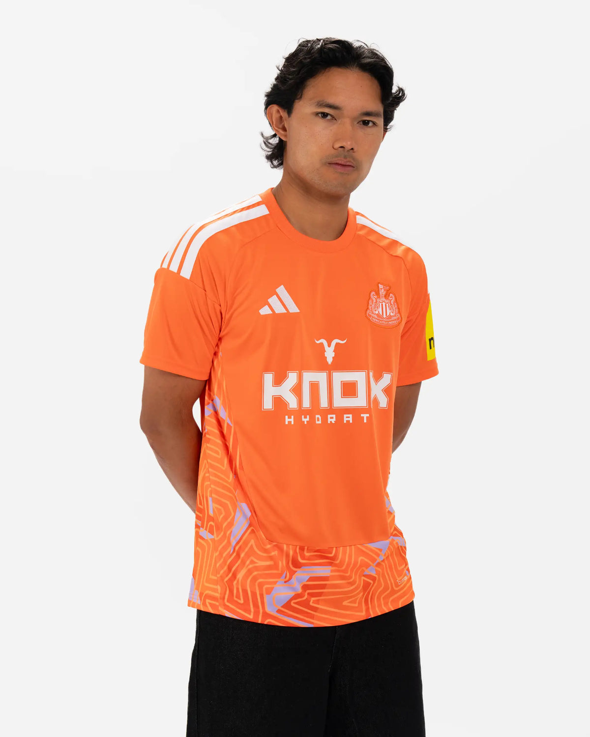Newcastle United adidas Men's 26/27 Orange Goalkeeper Shirt