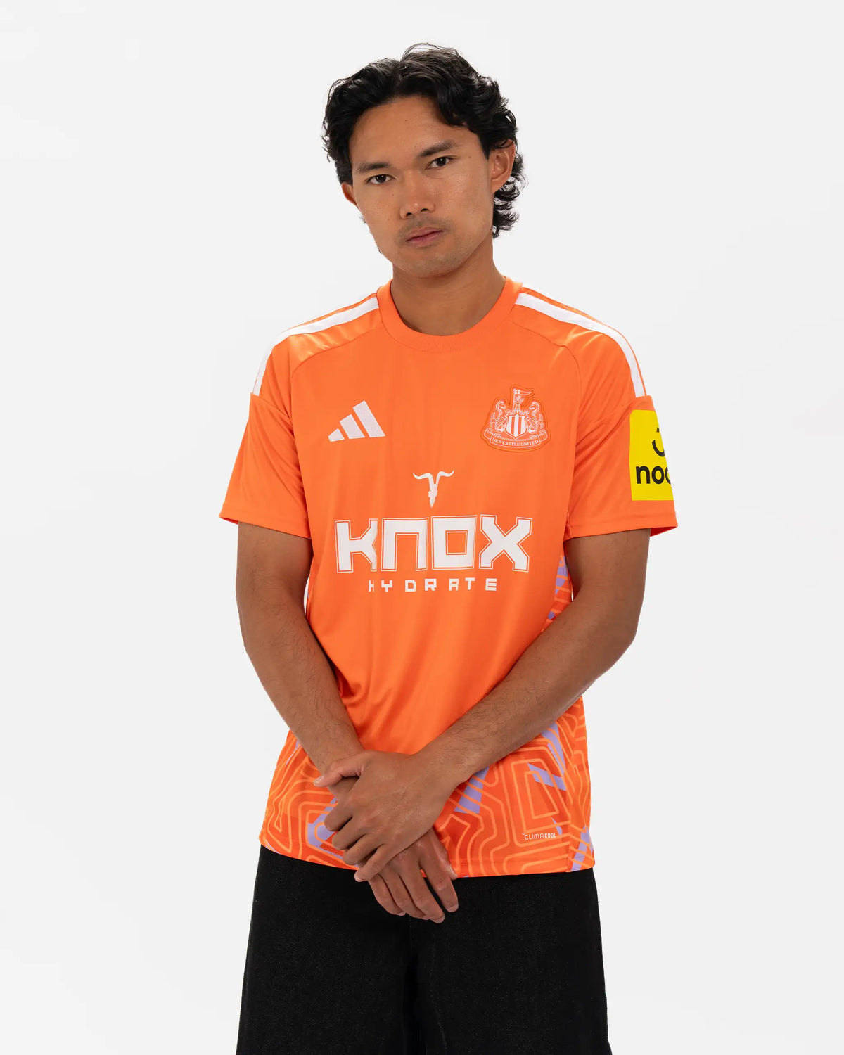 Newcastle United adidas Men's 26/27 Orange Goalkeeper Shirt
