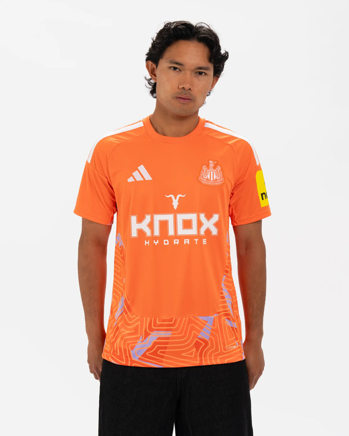 Newcastle United adidas Men's 26/27 Orange Goalkeeper Shirt