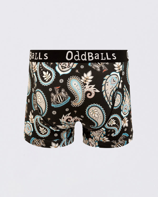 Newcastle United OddBalls Men's Paisley Boxers