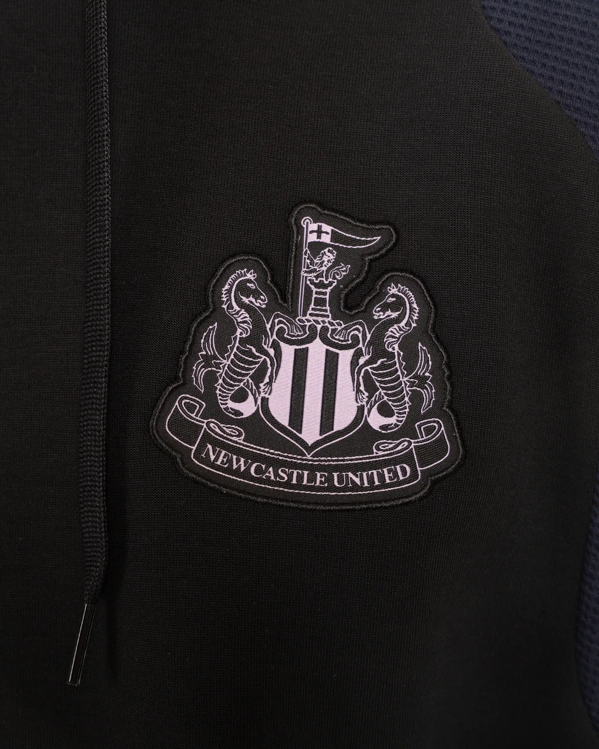 Newcastle United adidas 26/27 Players Range Black Hoodie