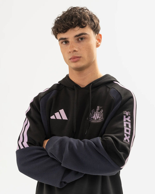 Newcastle United adidas 26/27 Players Range Black Hoodie