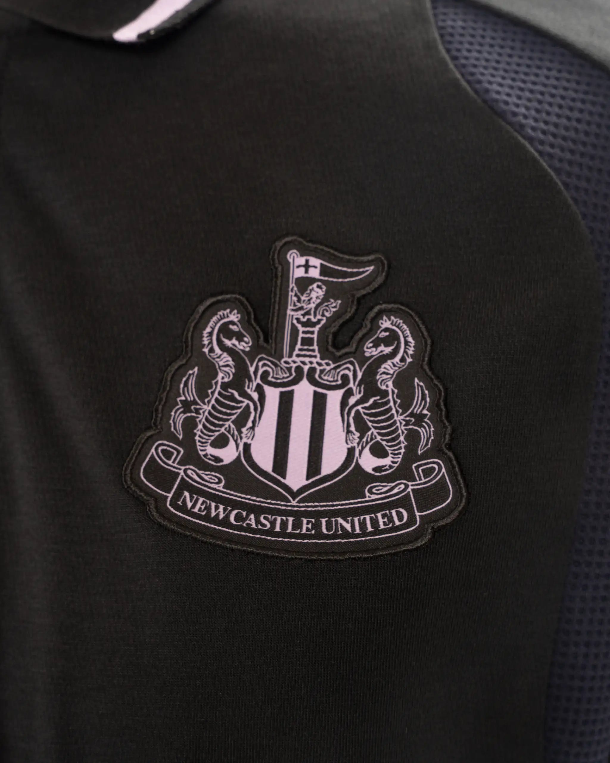 Newcastle United adidas 26/27 Players Range Black Polo Shirt