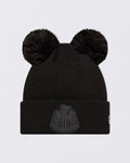 Newcastle United New Era Kids' Black Pom Pom Beanie