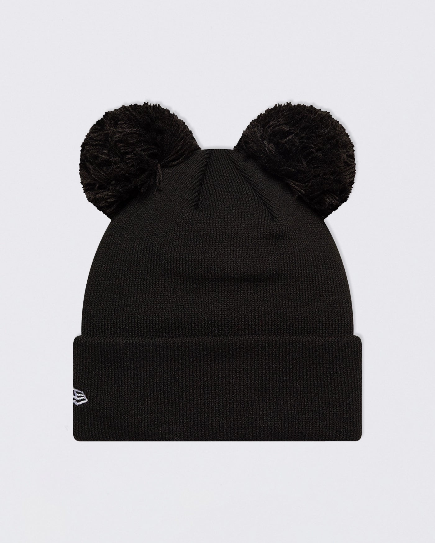 Newcastle United New Era Kids' Black Pom Pom Beanie