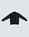 Newcastle United Men's Black 1/4 Zip Sweatshirt