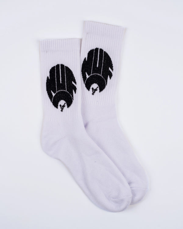 Newcastle United Retro Crest Sports Socks