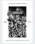Newcastle United Official Carabao Cup Winners 24/25 Magazine