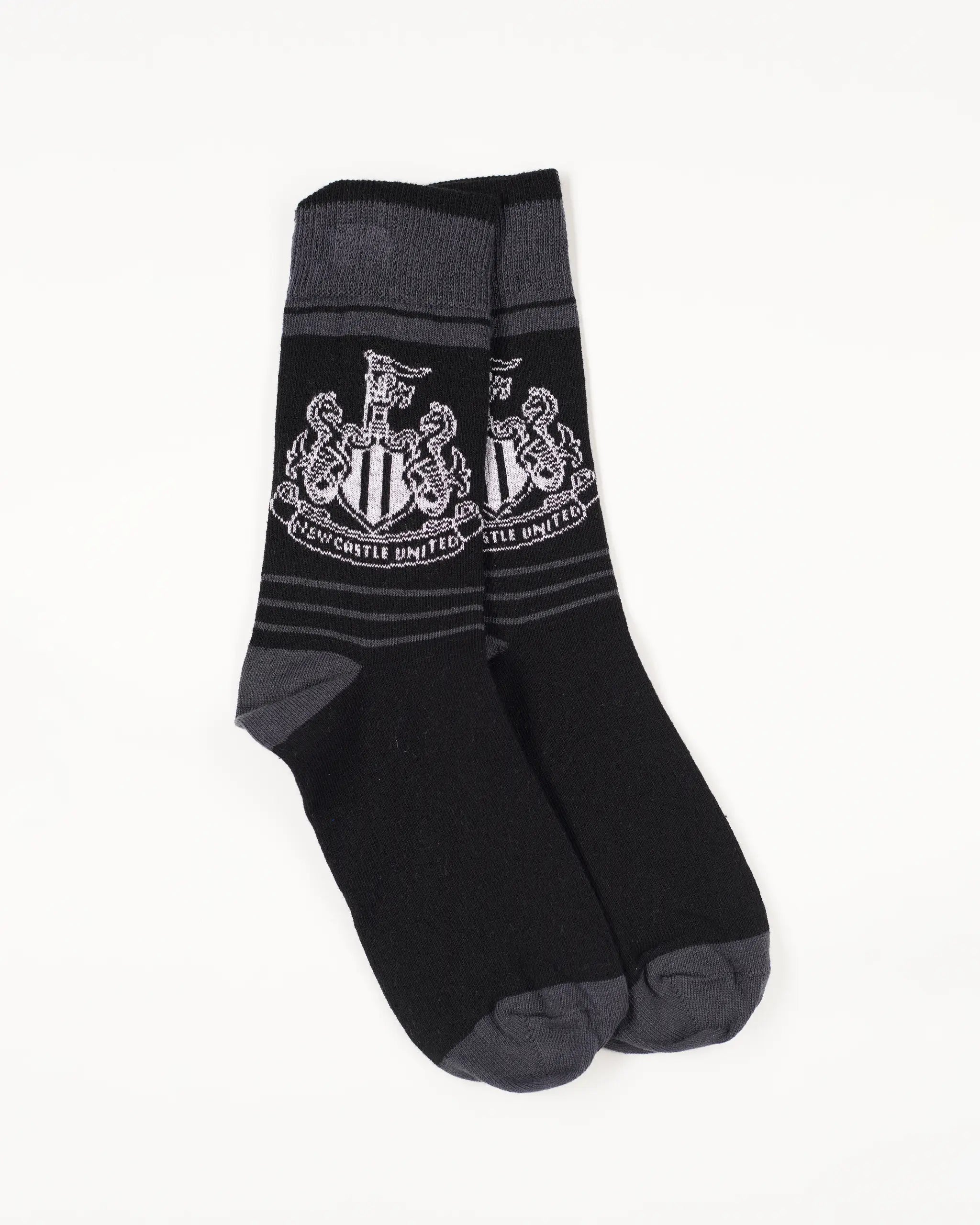 Newcastle United Formal Black Crest Socks