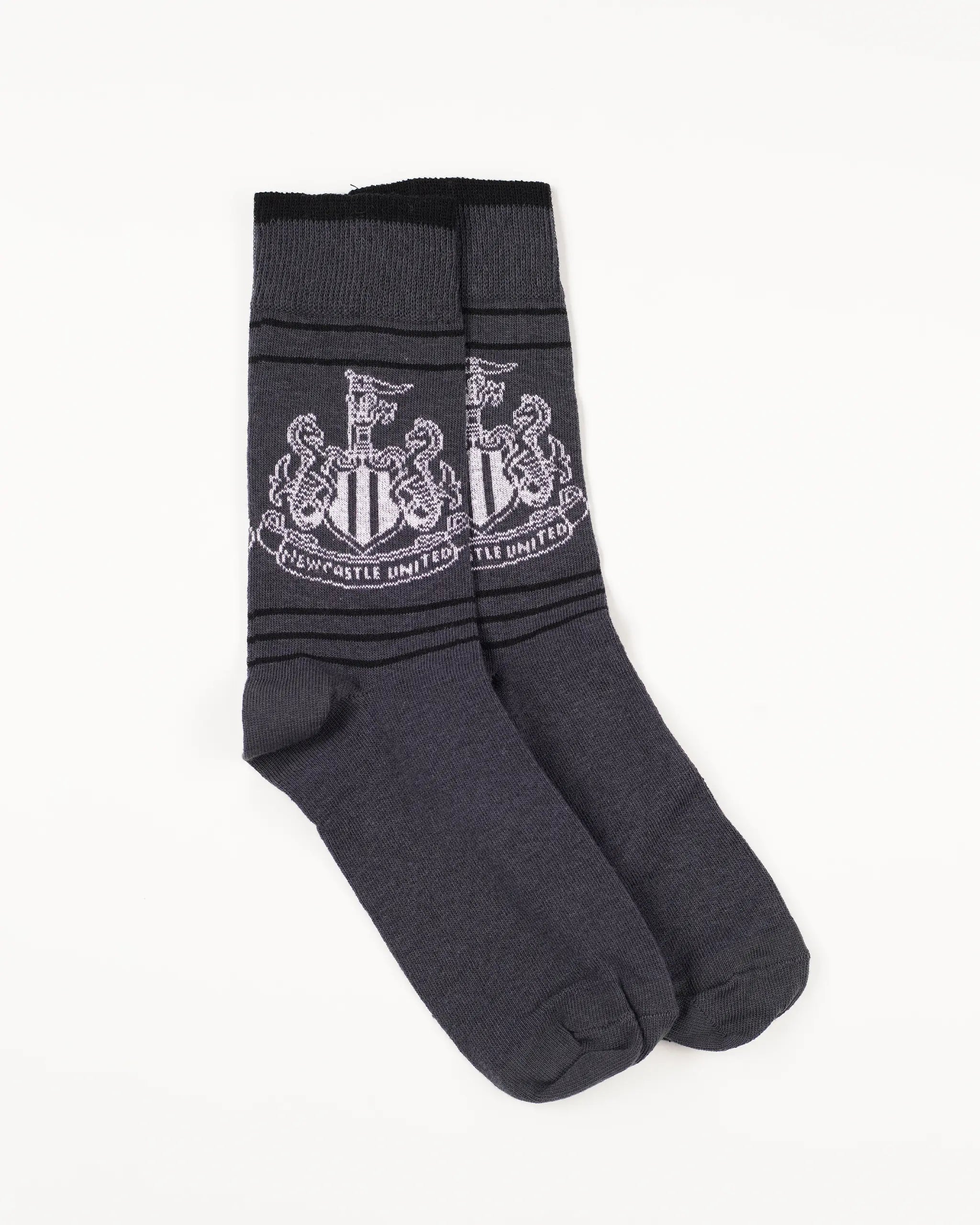 Newcastle United Formal Grey Crest Socks