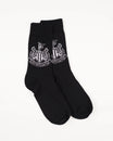 Newcastle United Black Crest Socks
