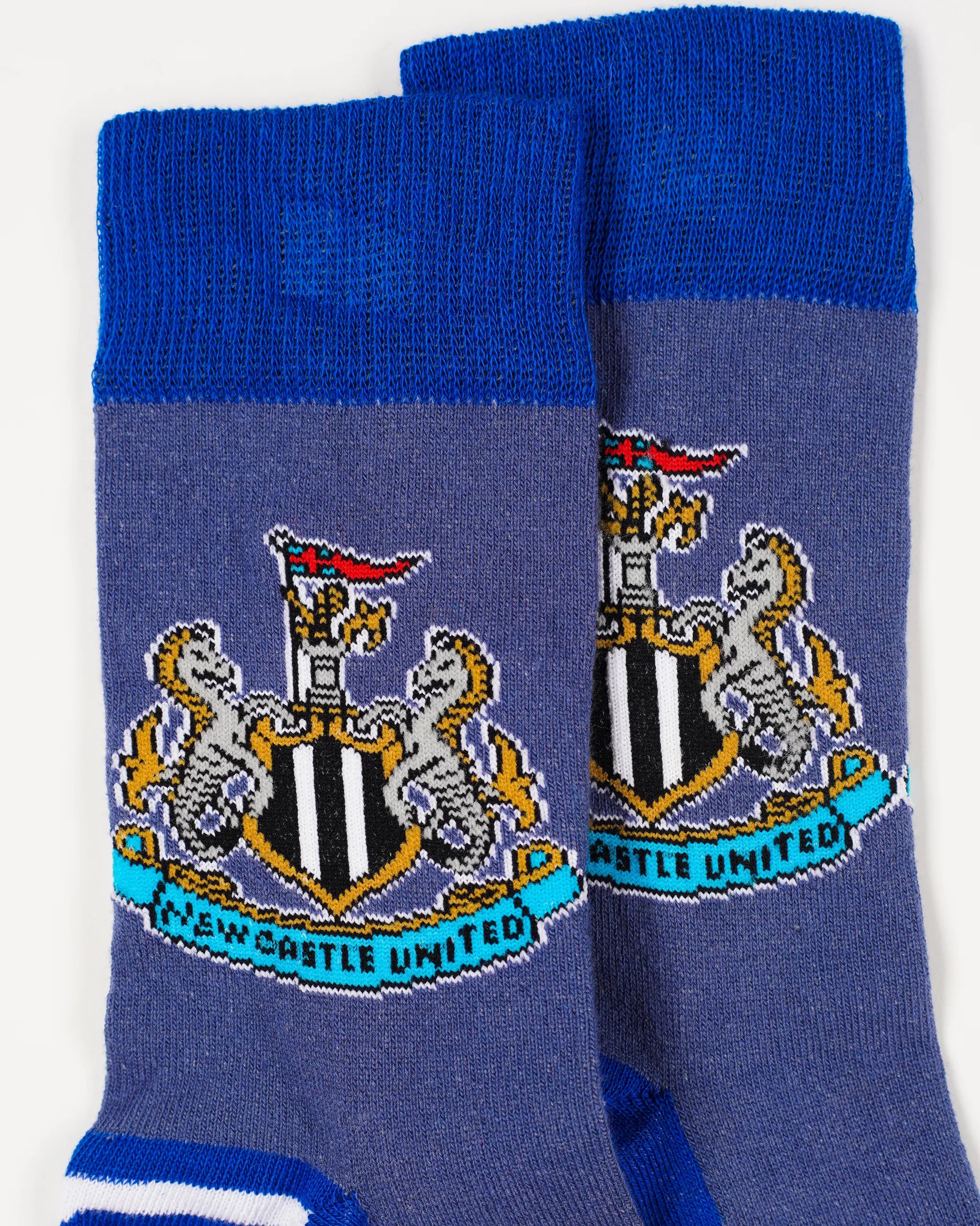 Newcastle United Blue Retro Socks