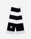 Newcastle United Black & White Embroidered Retro Crest Scarf