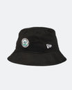 Newcastle United New Era Retro Crest Black Traveller Bucket Hat