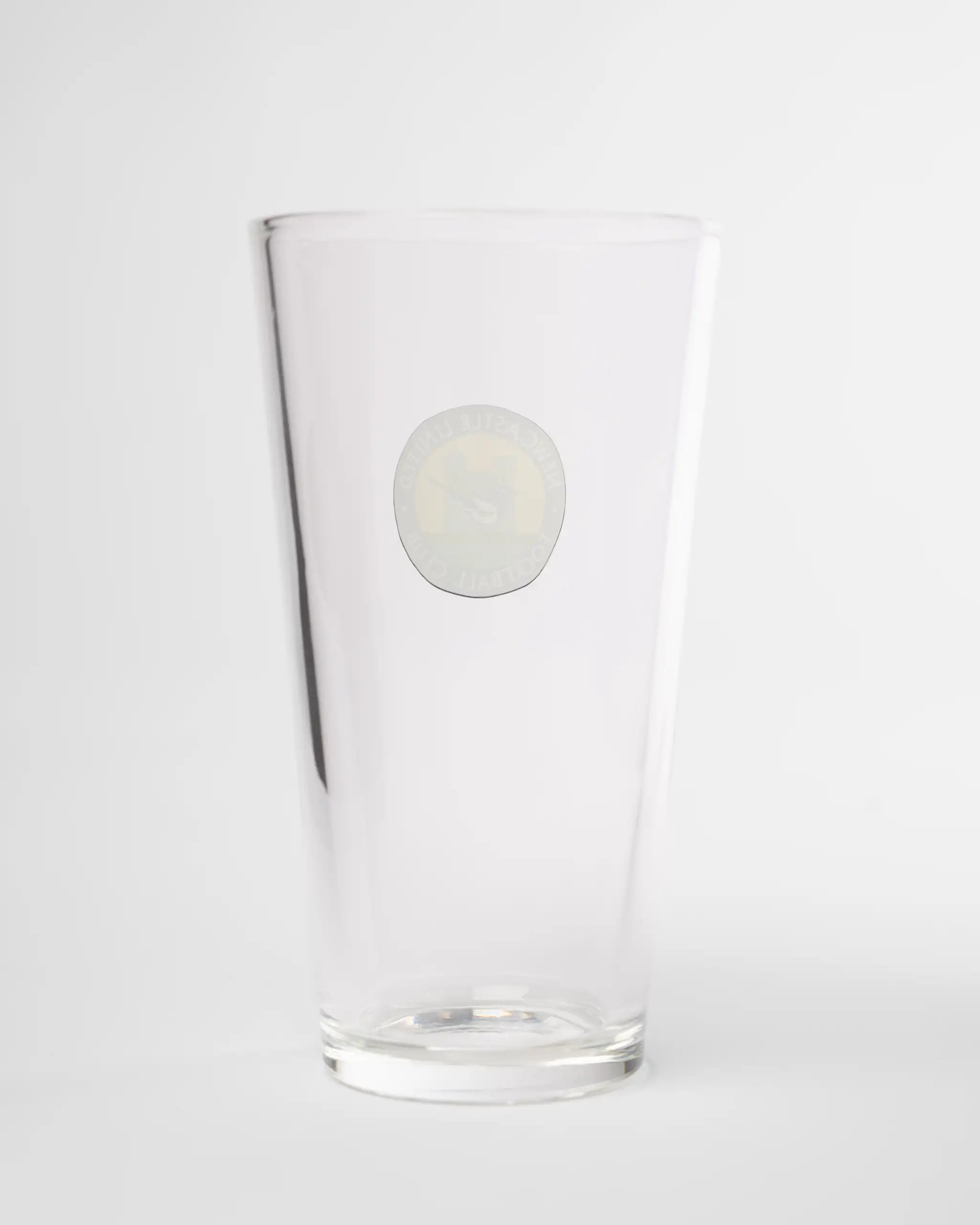 Newcastle United Retro Crest Pint Glass