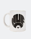 Newcastle United White NUFC Retro Crest Mug