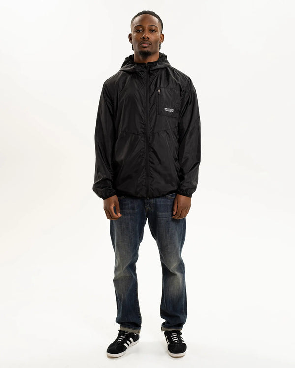 Newcastle United Men's Lightweight Black Hooded Jacket