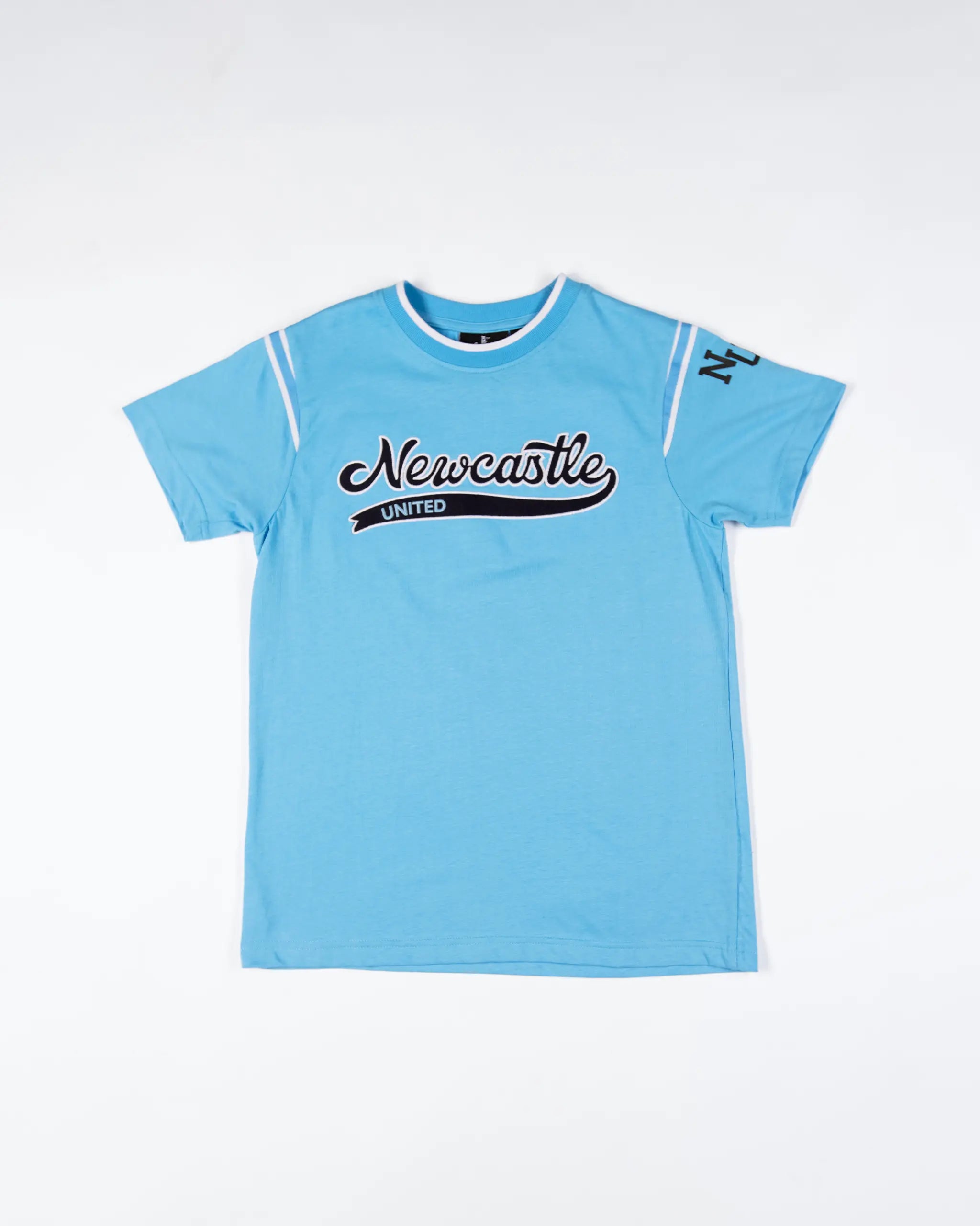 Newcastle United Kids' Blue Collegiate Tee