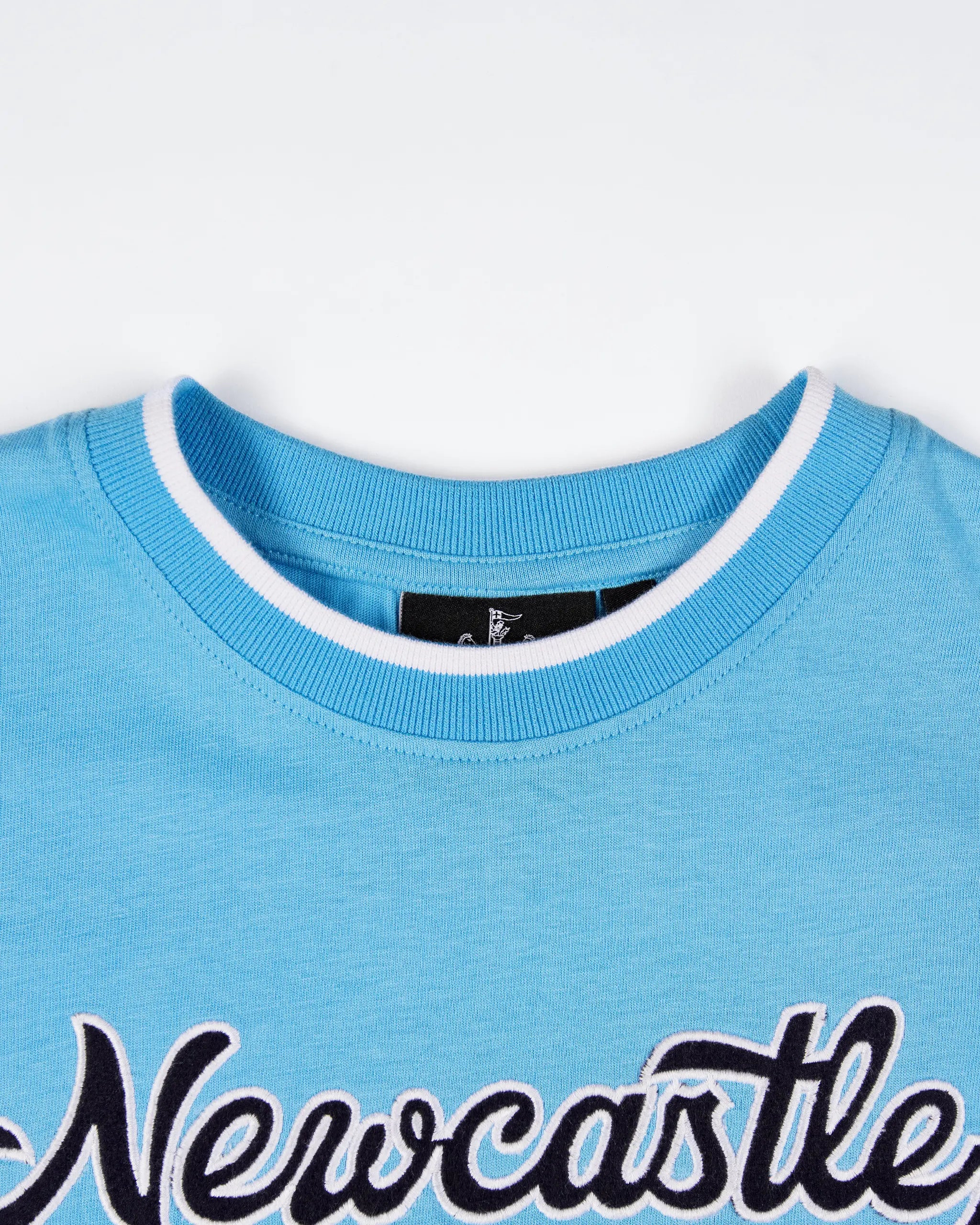 Newcastle United Kids' Blue Collegiate Tee