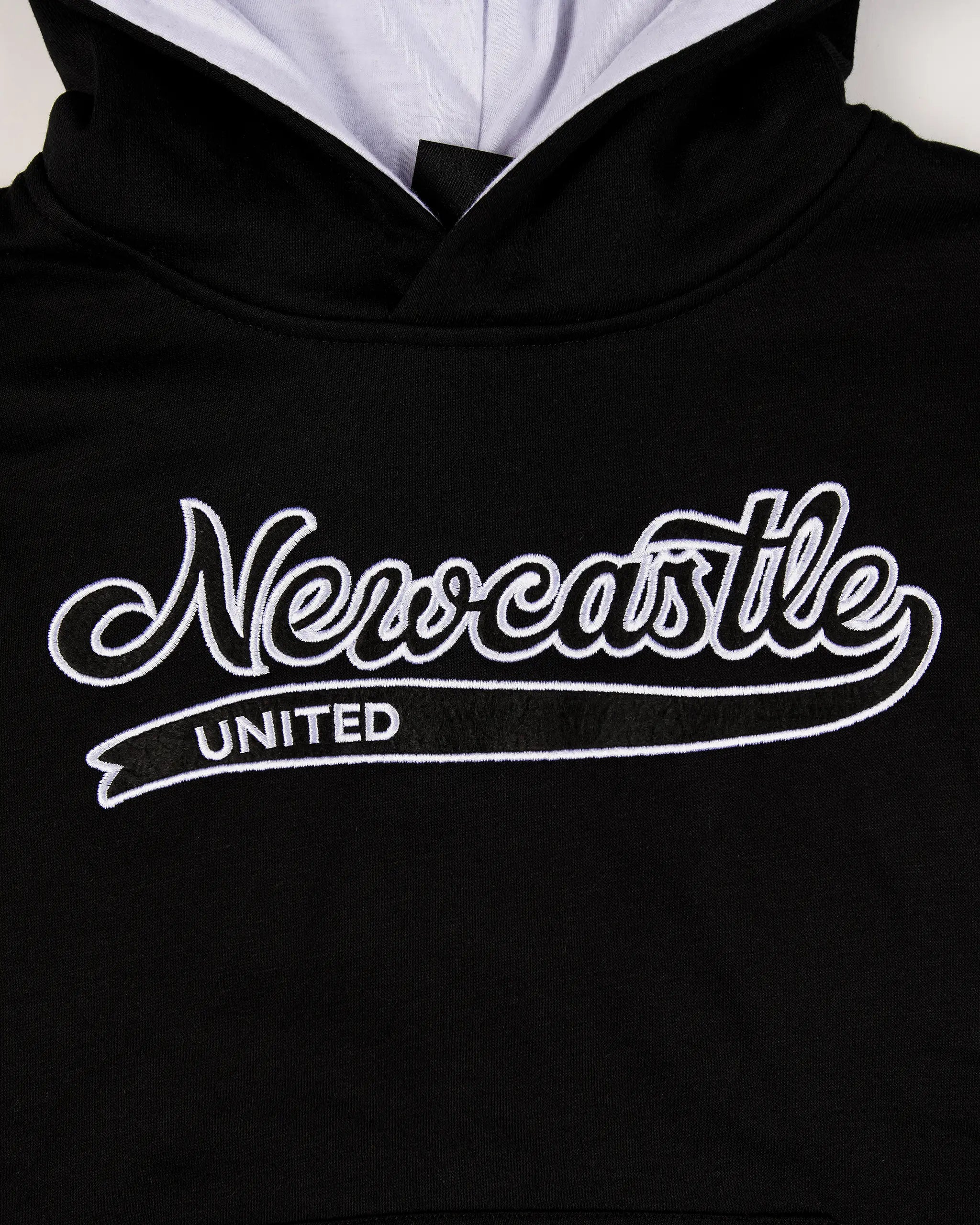 Newcastle United Kids' Black Collegiate Hoodie