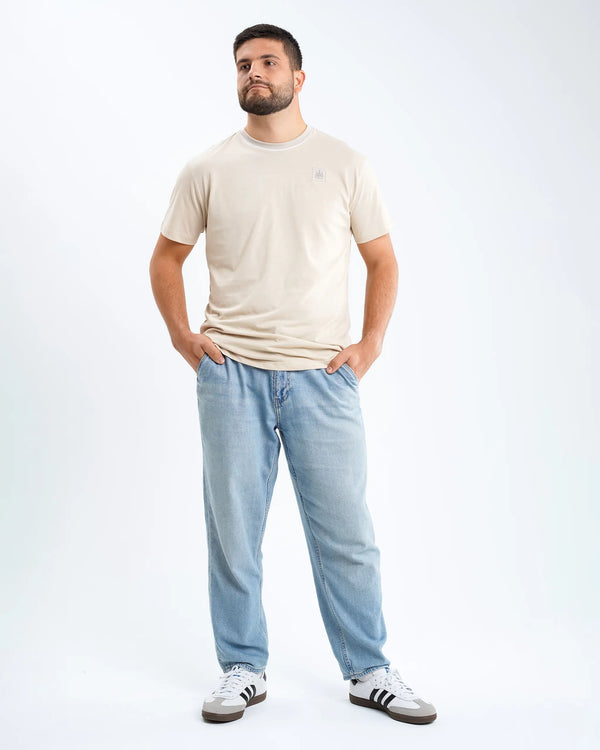 Newcastle United Men's Oat Tipped Tee