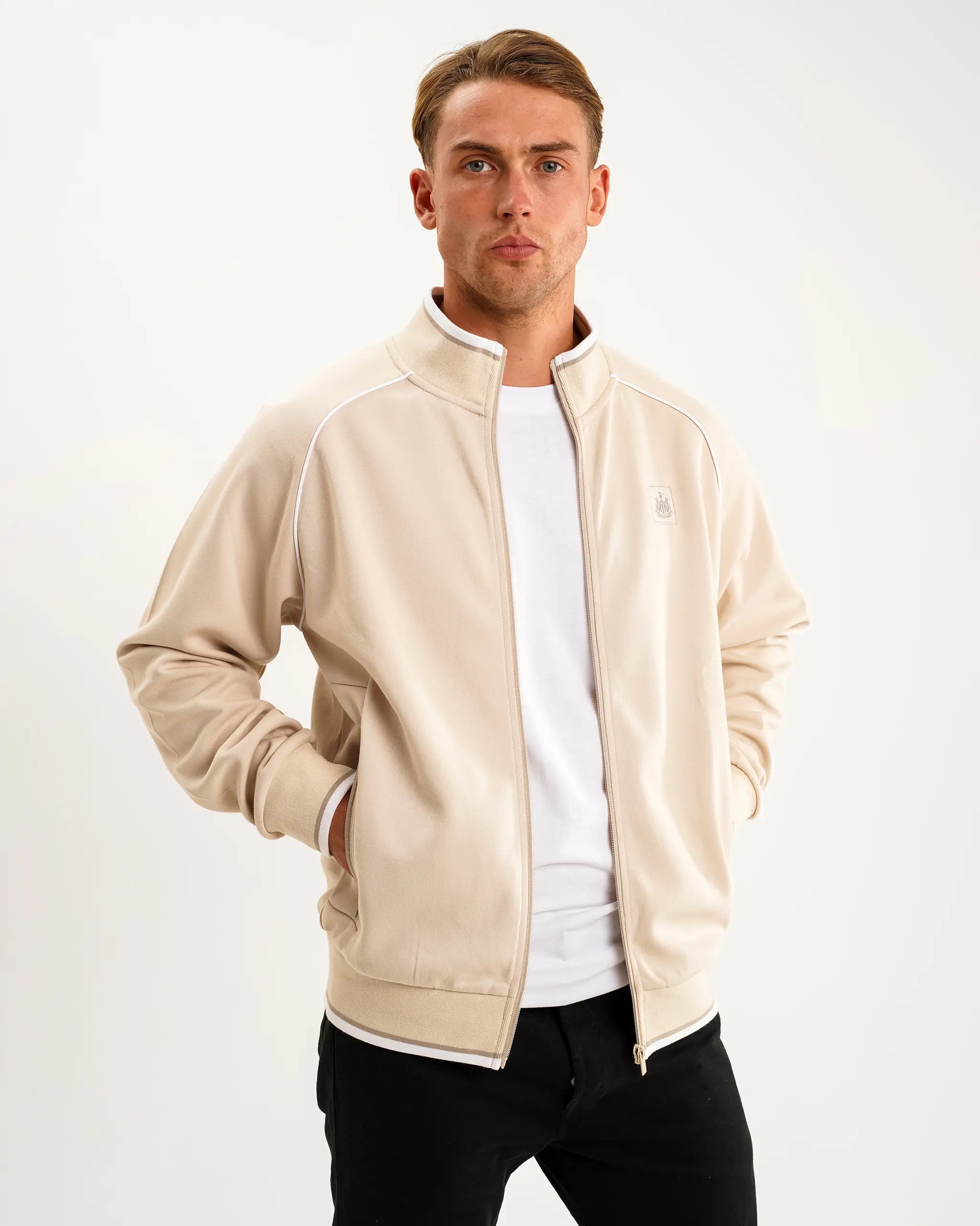 Newcastle United Men's Oat Track Jacket