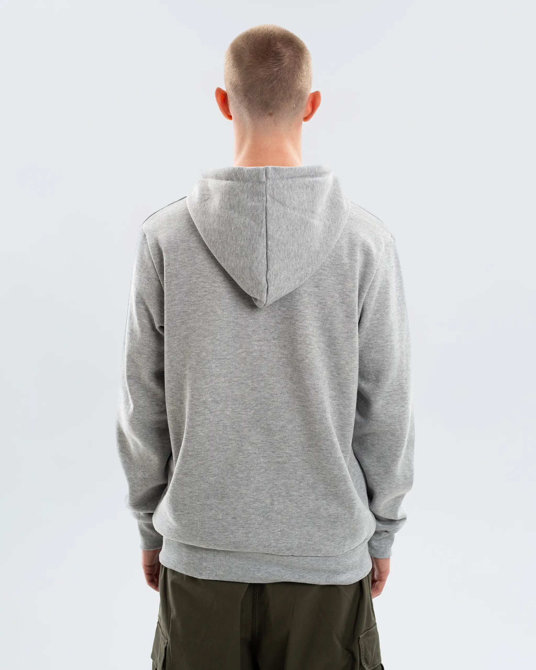 Newcastle United Men's Essentials Range Grey Hoodie