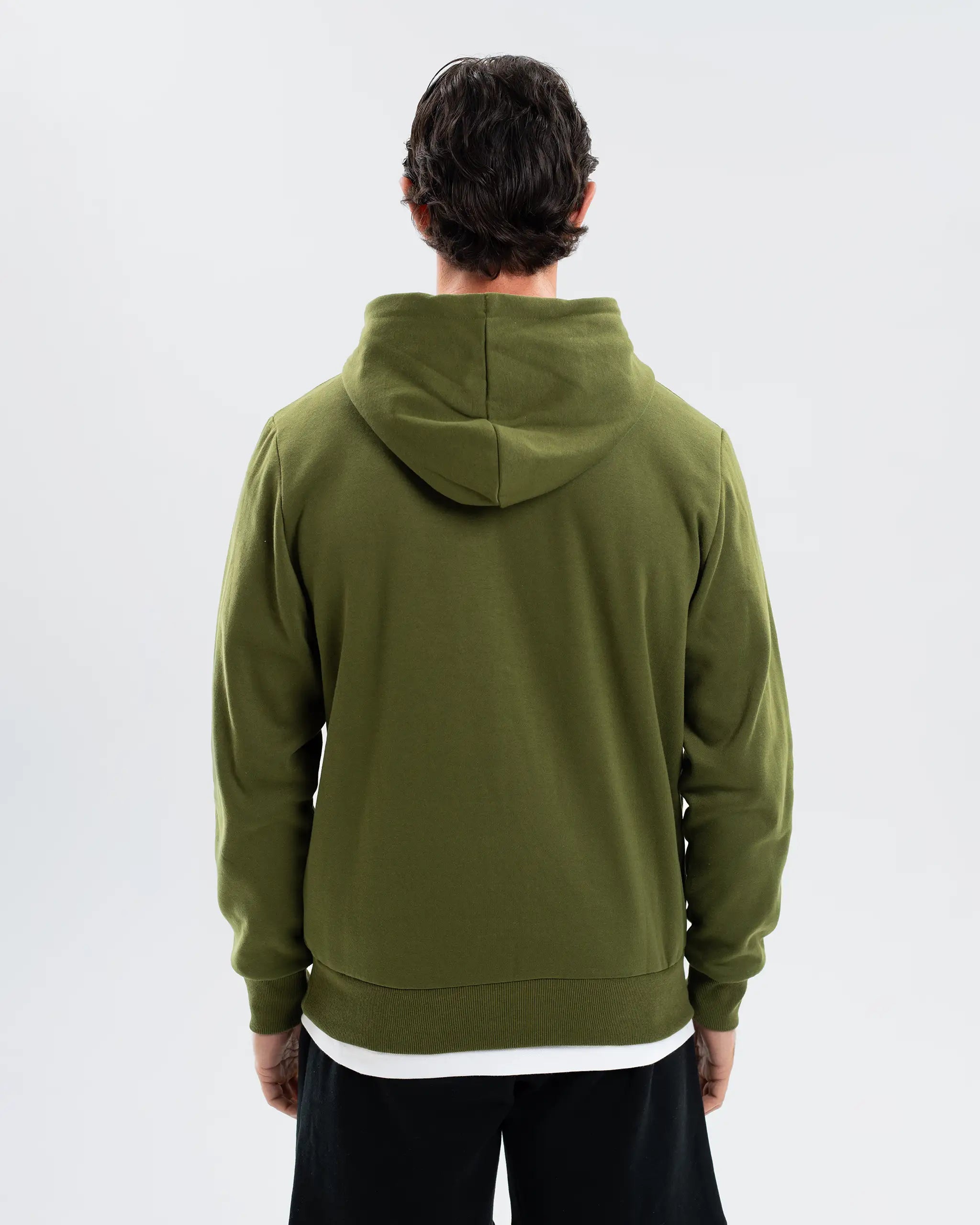 Newcastle United Men's Essentials Range Khaki Hoodie