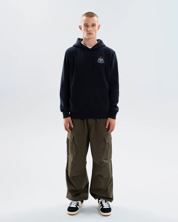 Newcastle United Men's Essentials Range Navy Hoodie