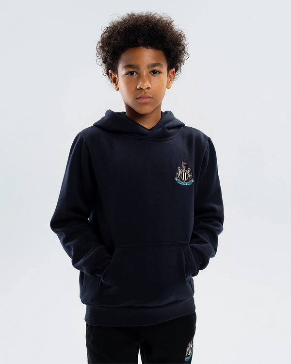 Newcastle United Kids' Essentials Range Navy Hoodie