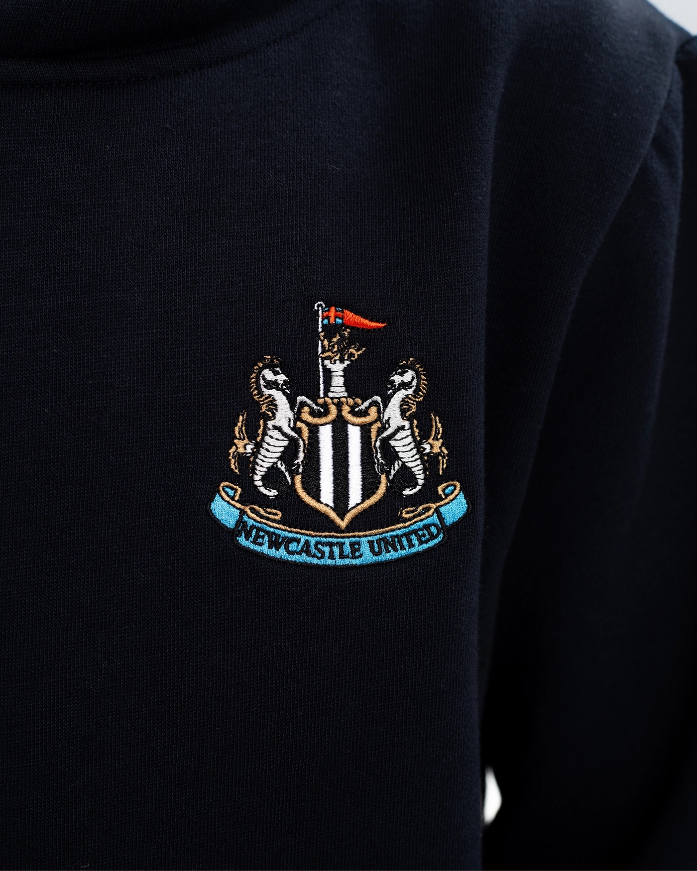 Newcastle United Kids' Essentials Range Navy Hoodie