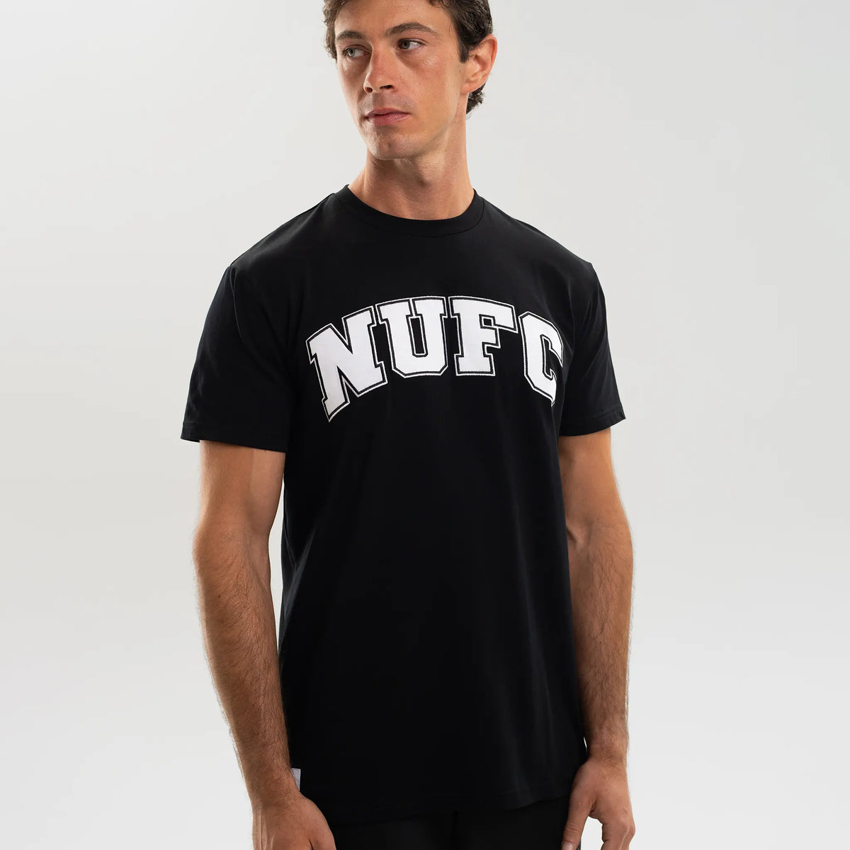 Newcastle United Adults NUFC Black T-Shirt