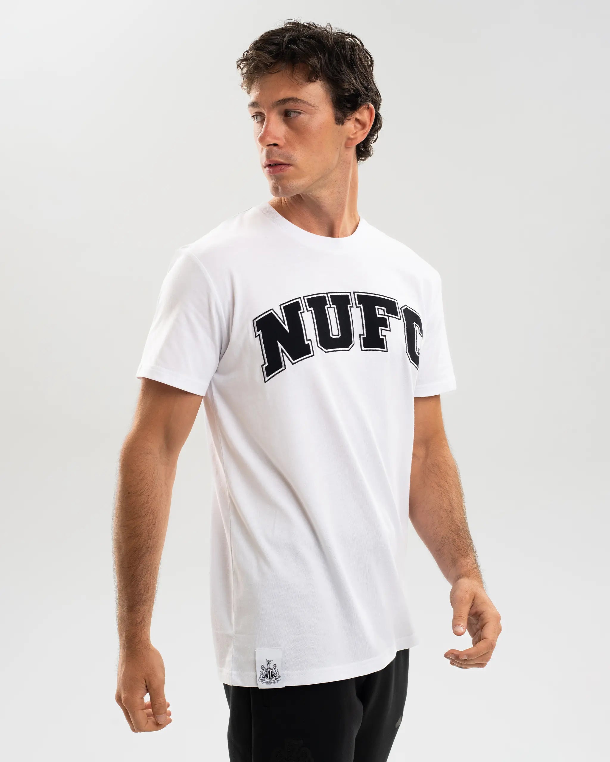 Newcastle United Adults NUFC White T-Shirt