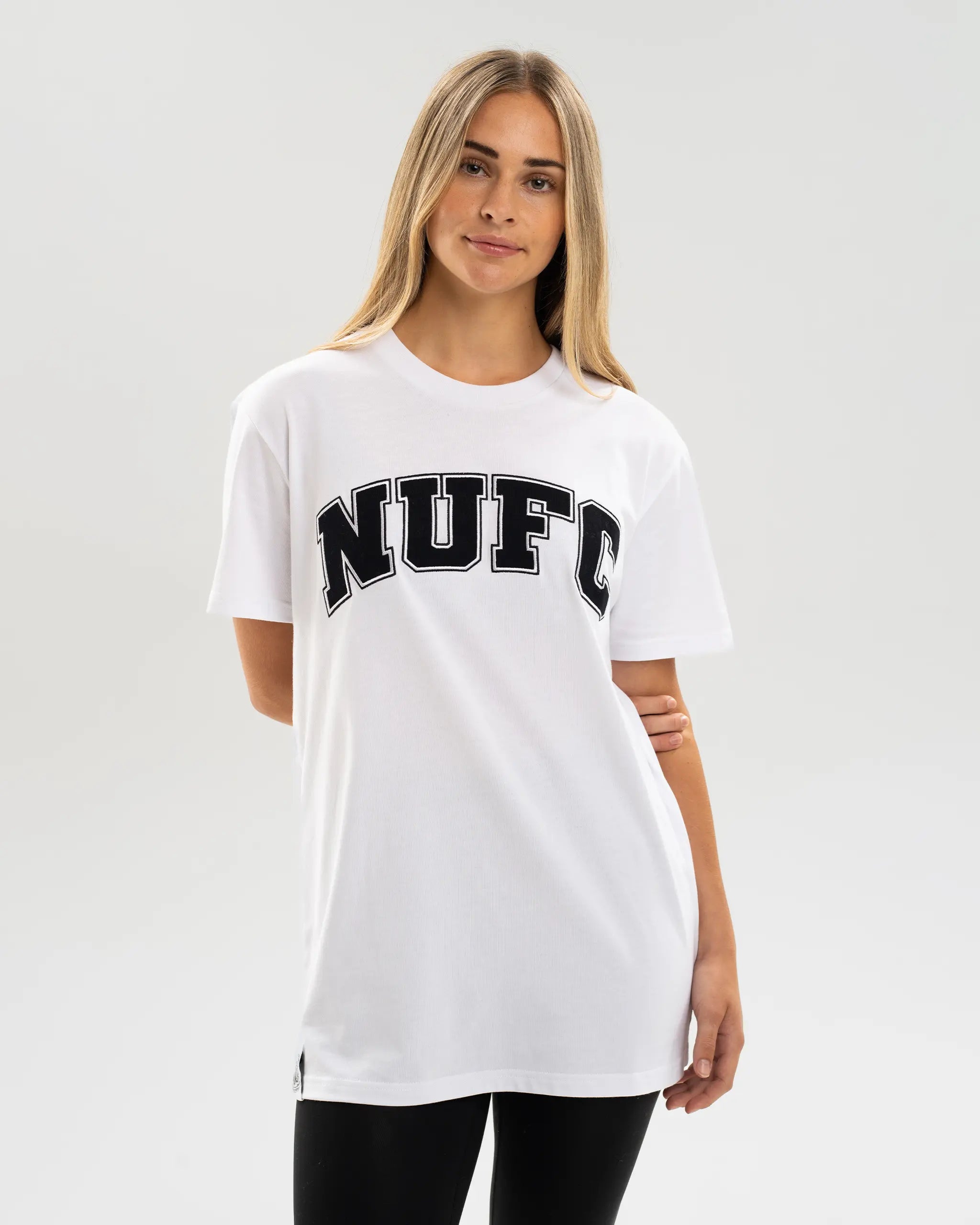 Newcastle United Adults NUFC White T-Shirt