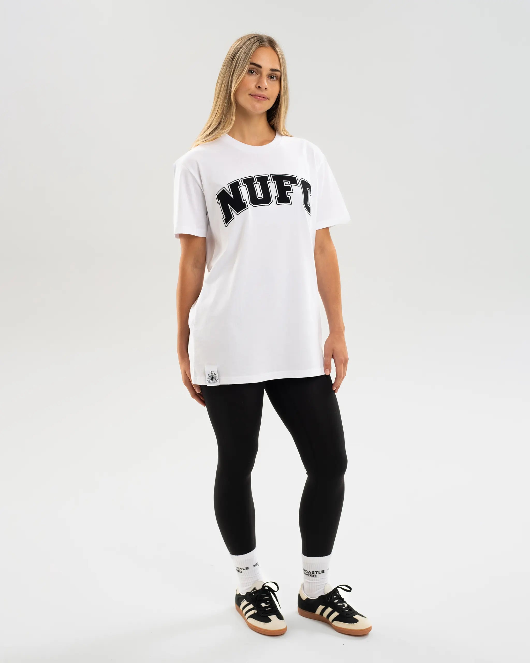 Newcastle United Adults NUFC White T-Shirt