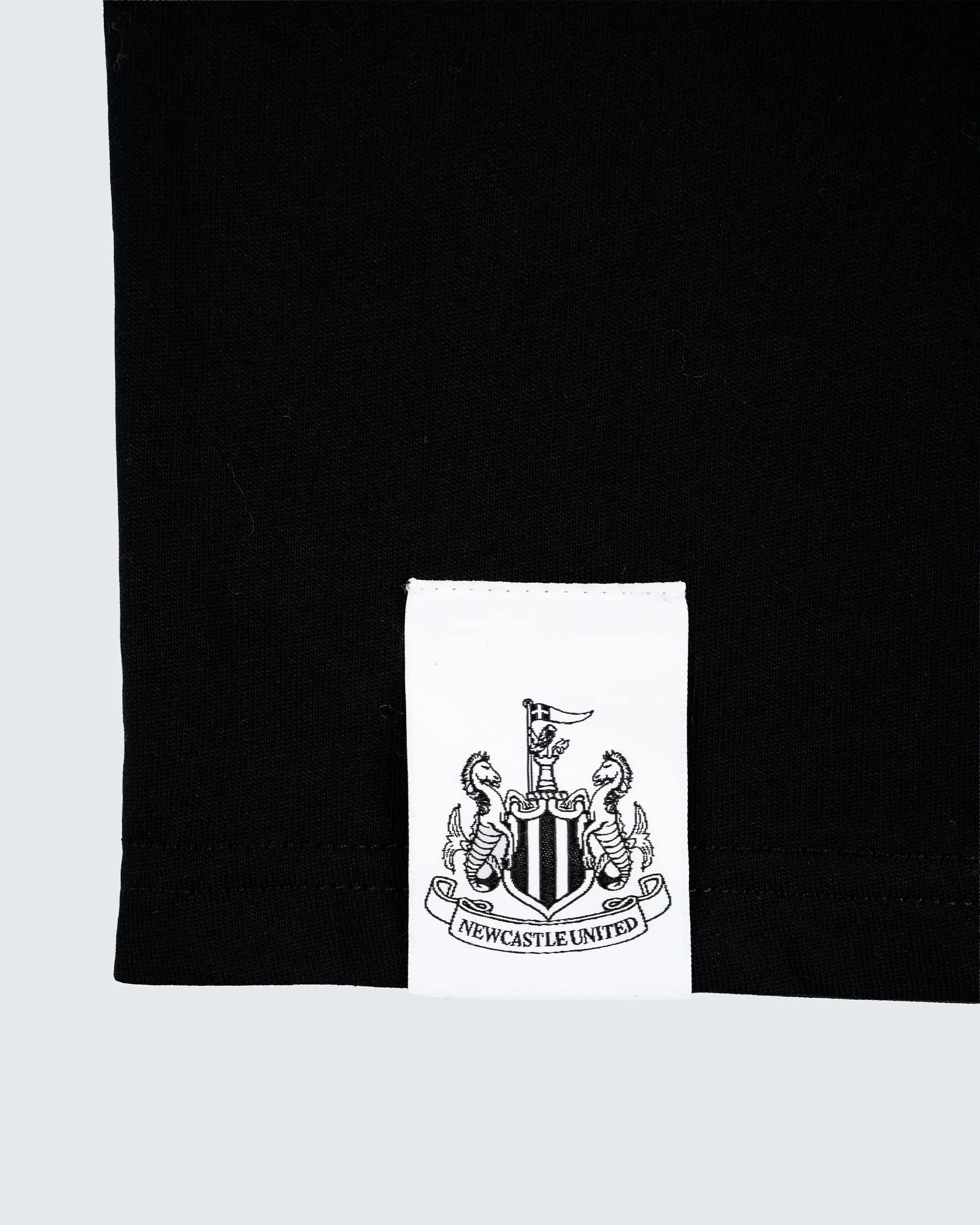 Newcastle United Kids' NUFC Black T-Shirt