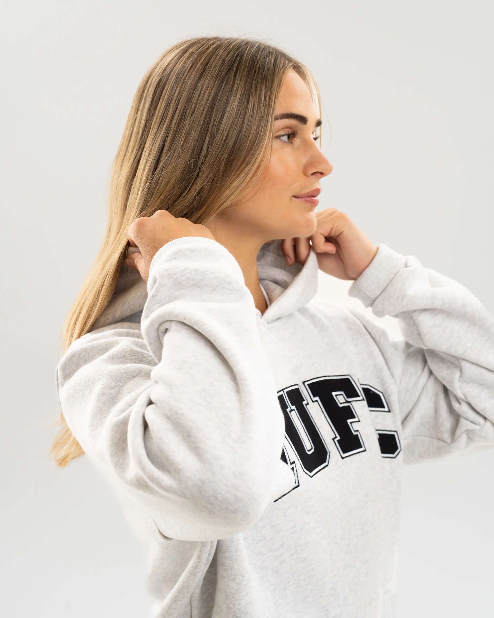 Newcastle United Adults NUFC Glacier Grey Hoodie