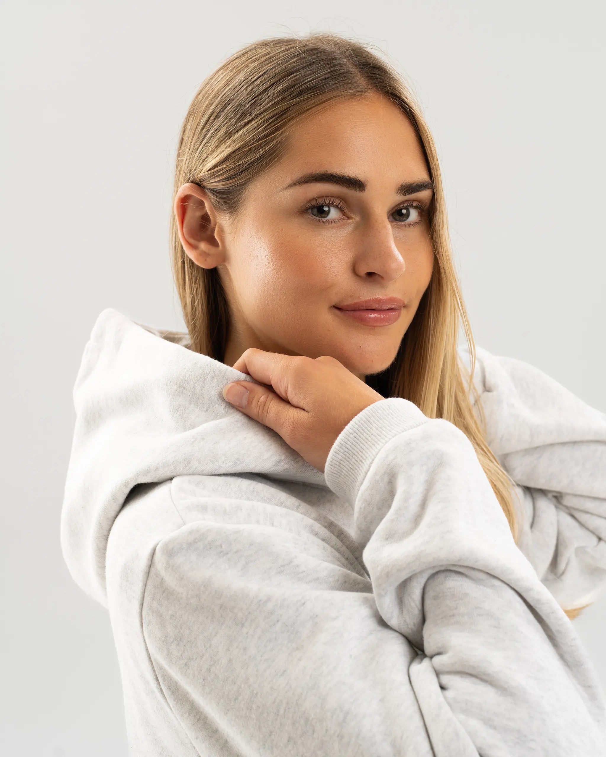 Newcastle United Adults NUFC Glacier Grey Hoodie