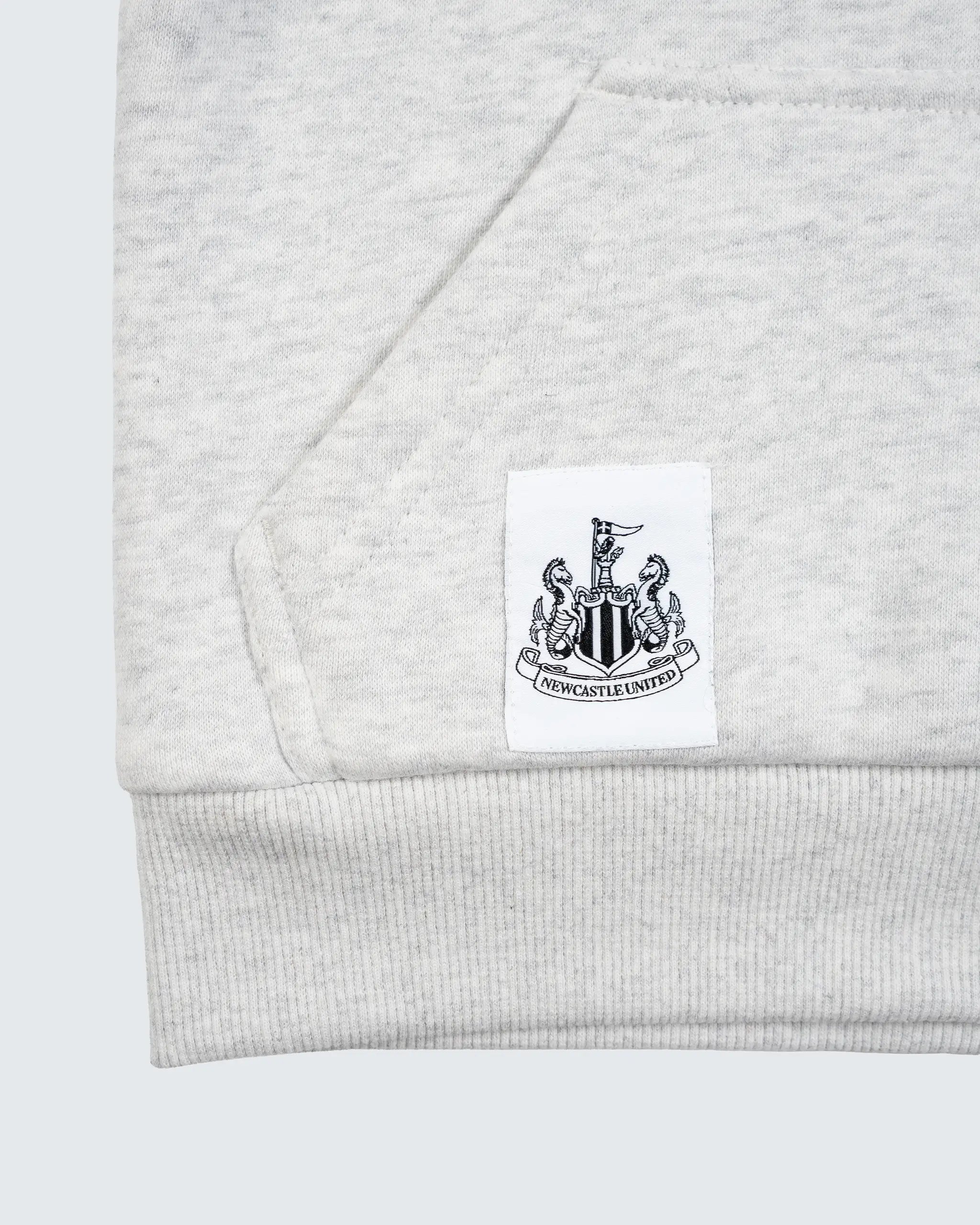 Newcastle United Kids' NUFC Glacier Grey Hoodie