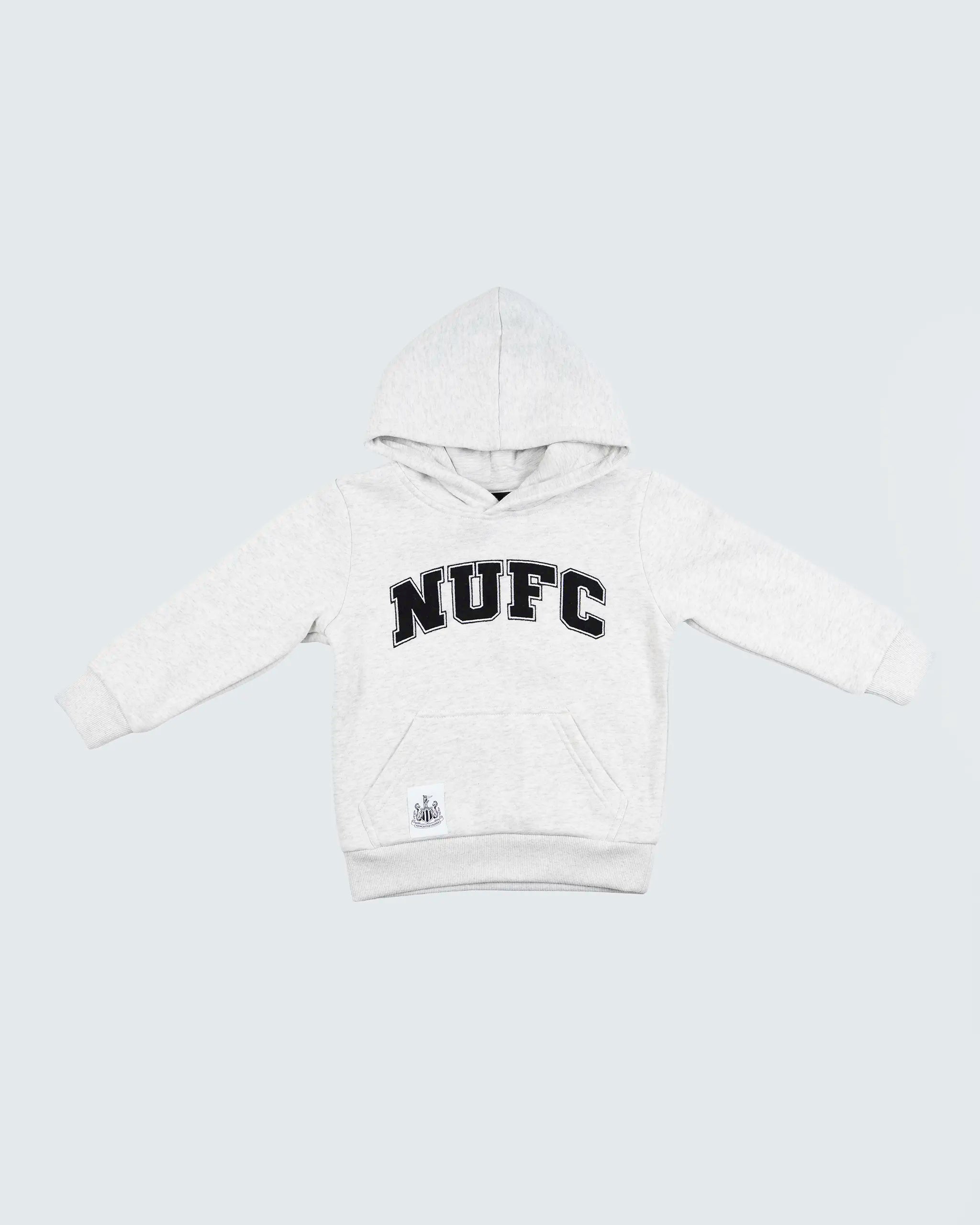 Newcastle United Kids NUFC Glacier Grey Hoodie