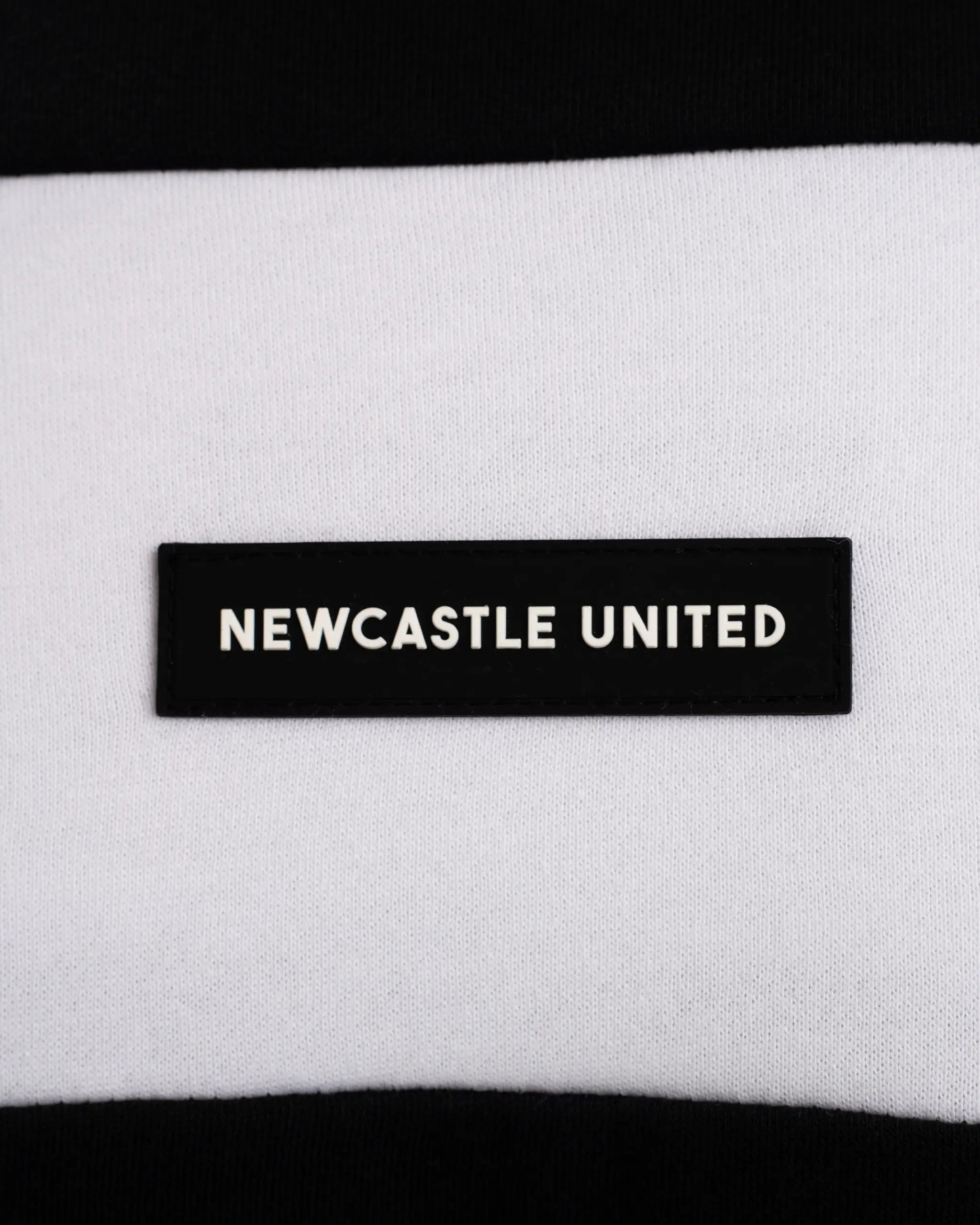 Newcastle United Men's Black Colour Block Sweatshirt