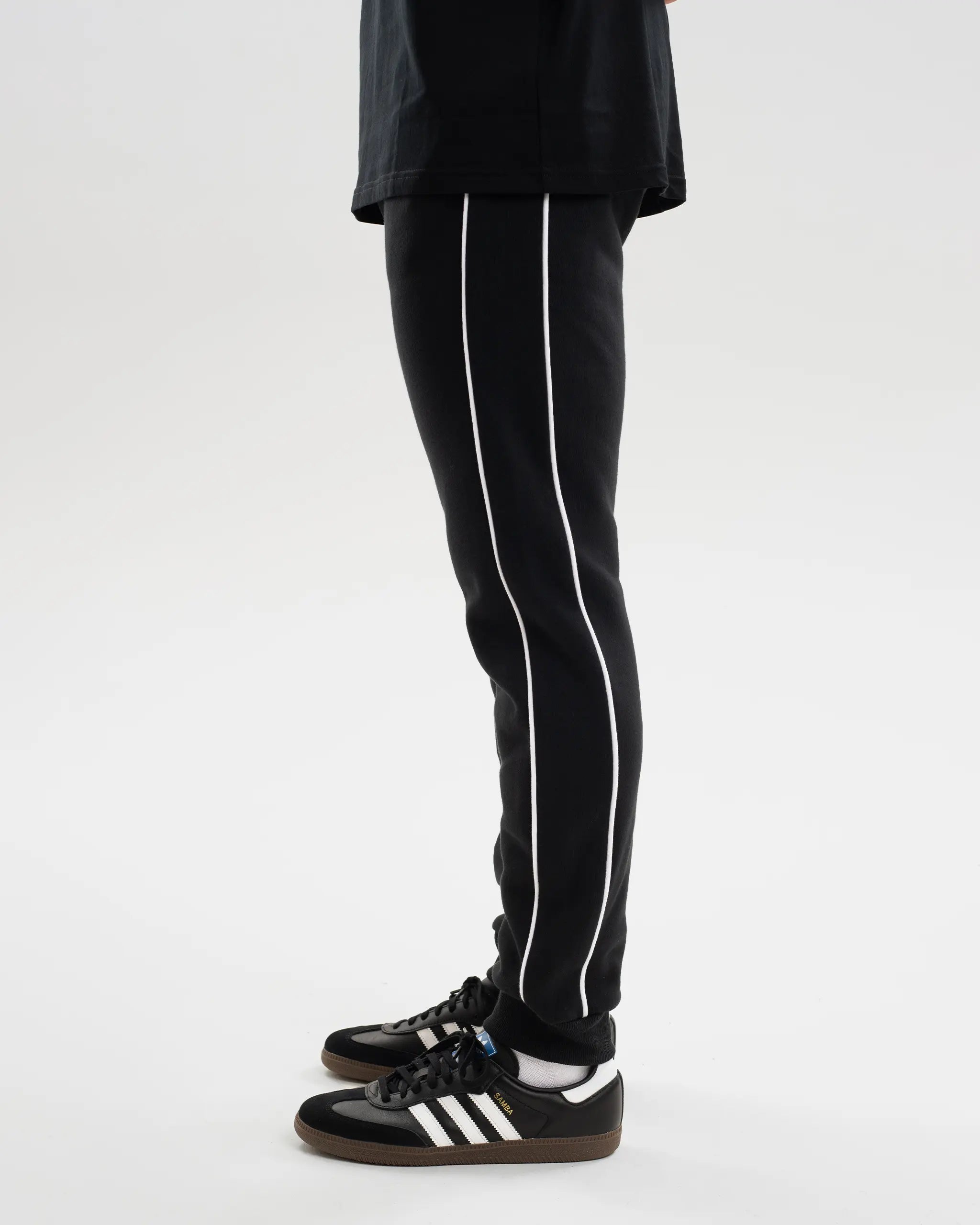 Newcastle United Men's Black Colour Block Joggers
