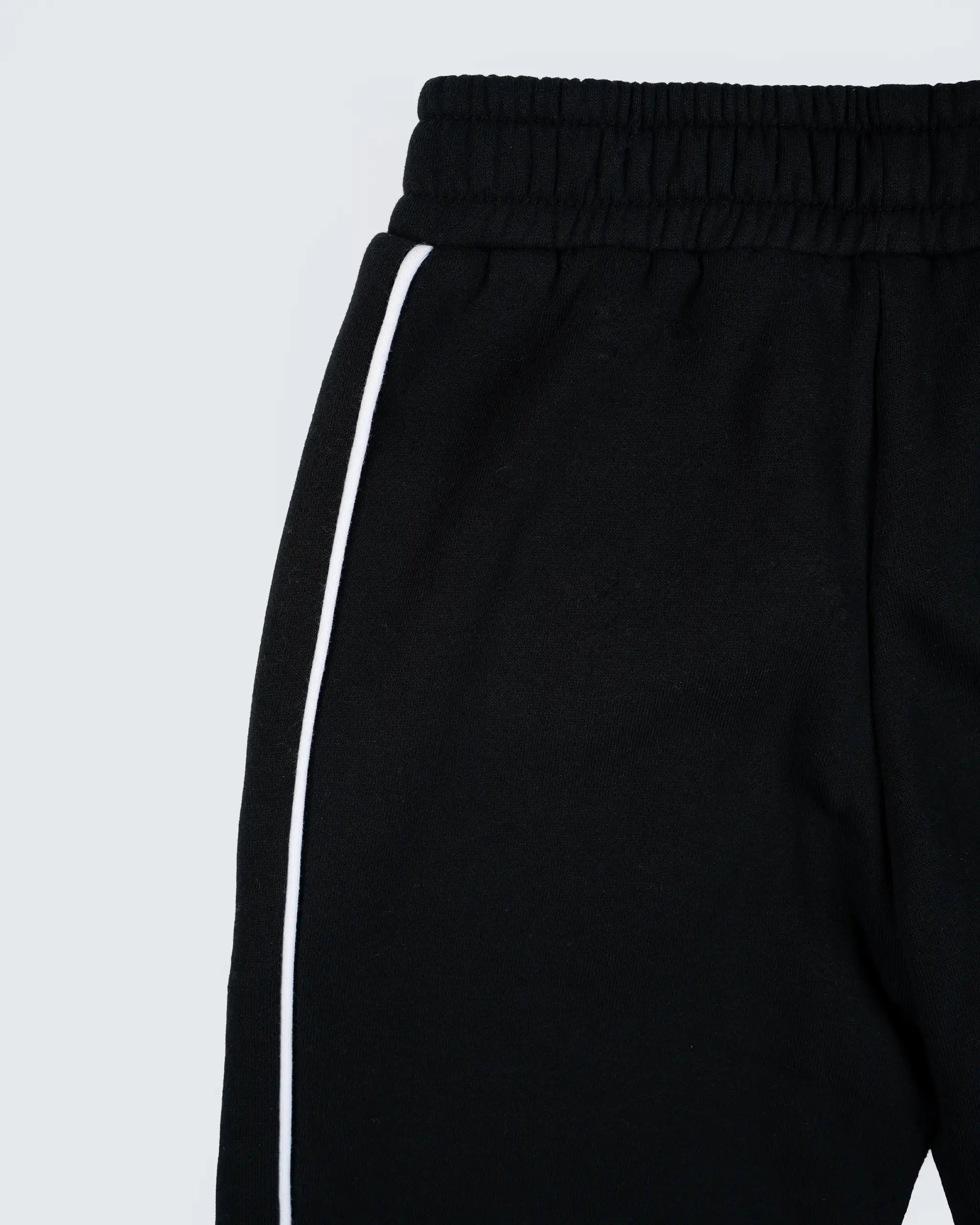 Newcastle United Kids' Black Colour Block Joggers