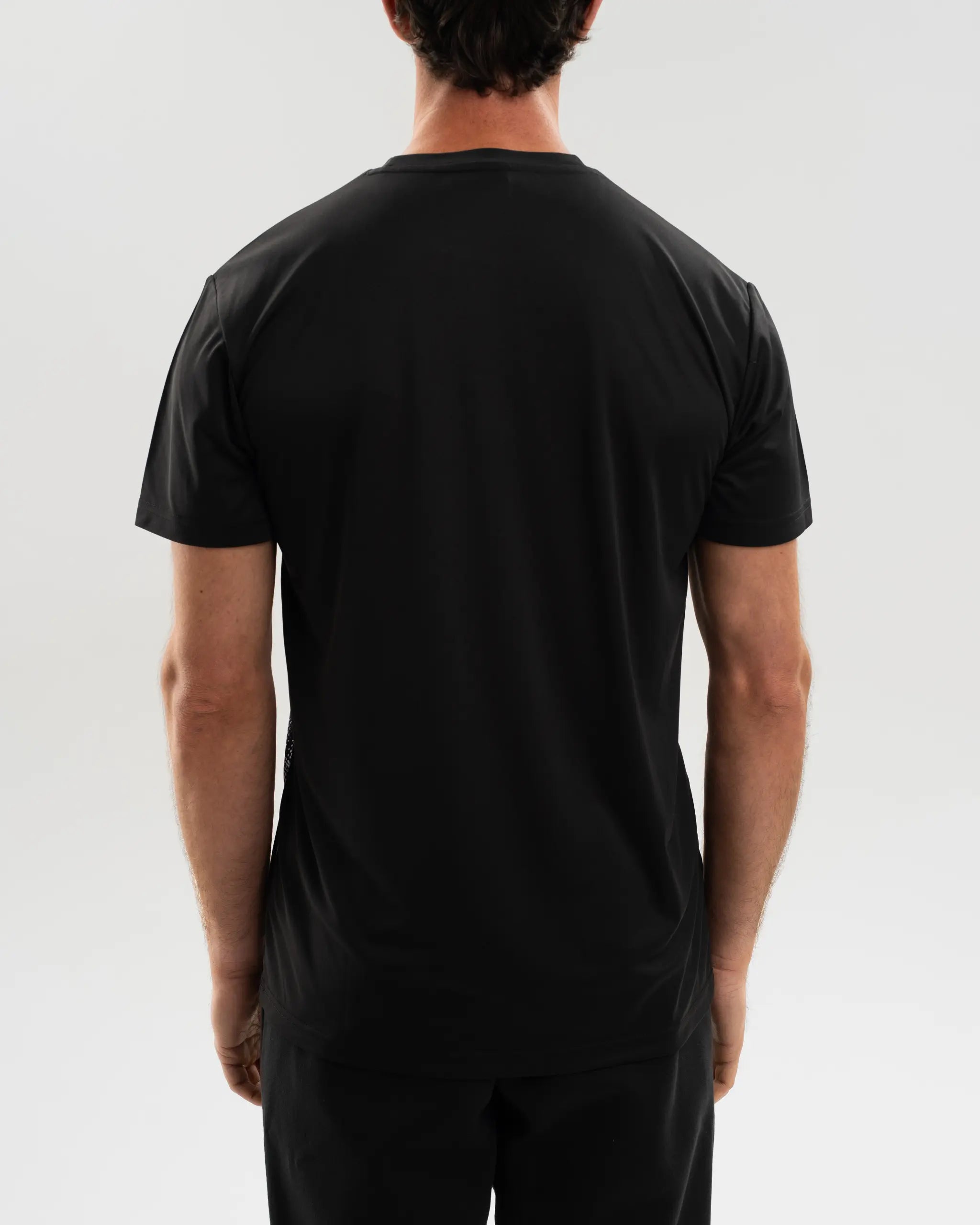 Newcastle United Men's Black Panel Camo T-Shirt