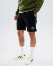 Newcastle United Men's Essentials Range Black Fleece Shorts