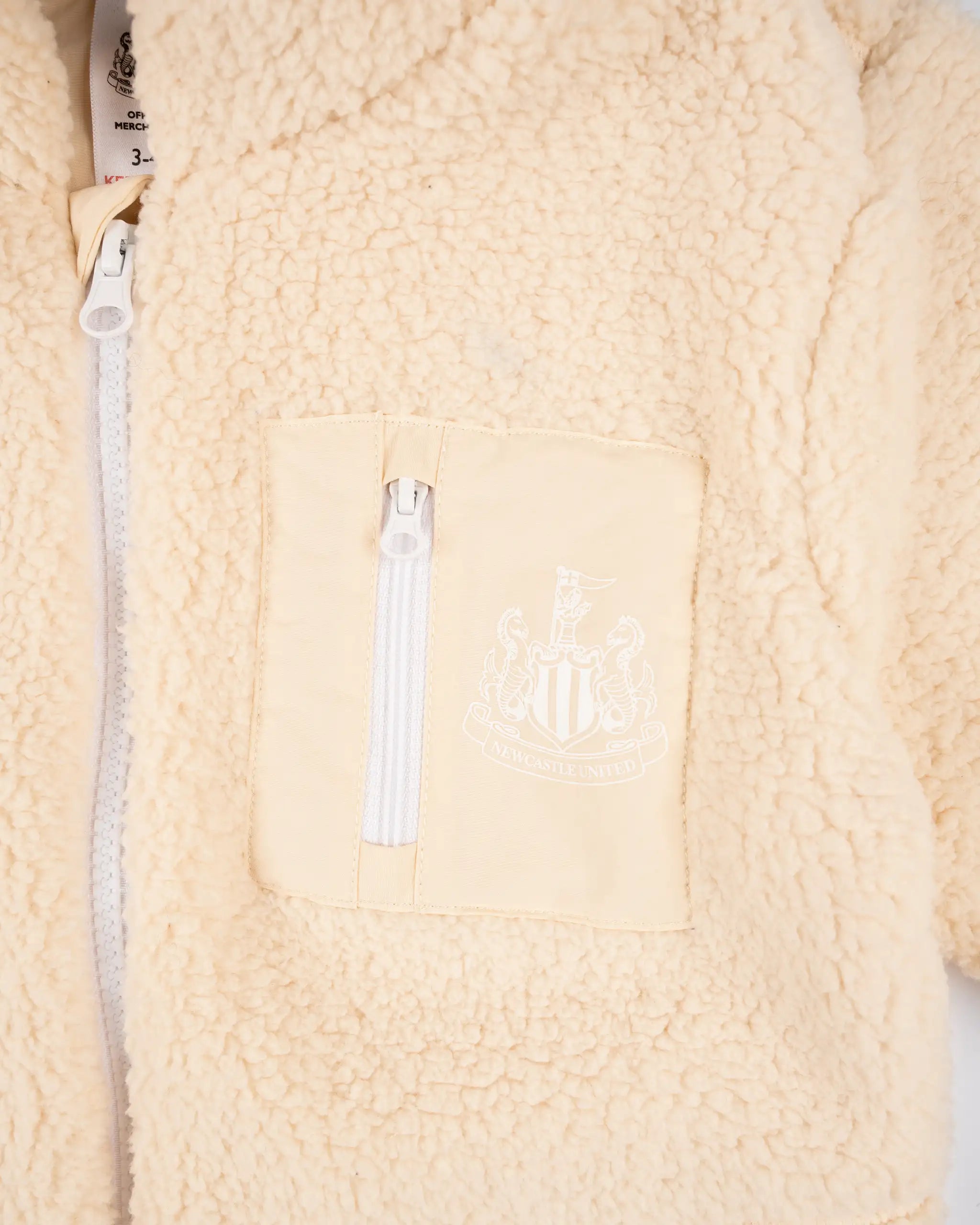 Newcastle United Infant's Sherpa Fleece Jacket